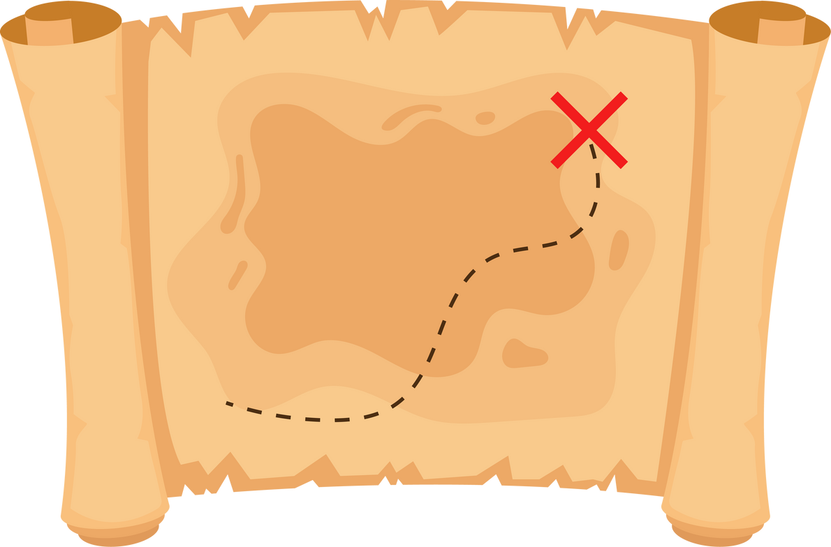 Treasure Map Illustration