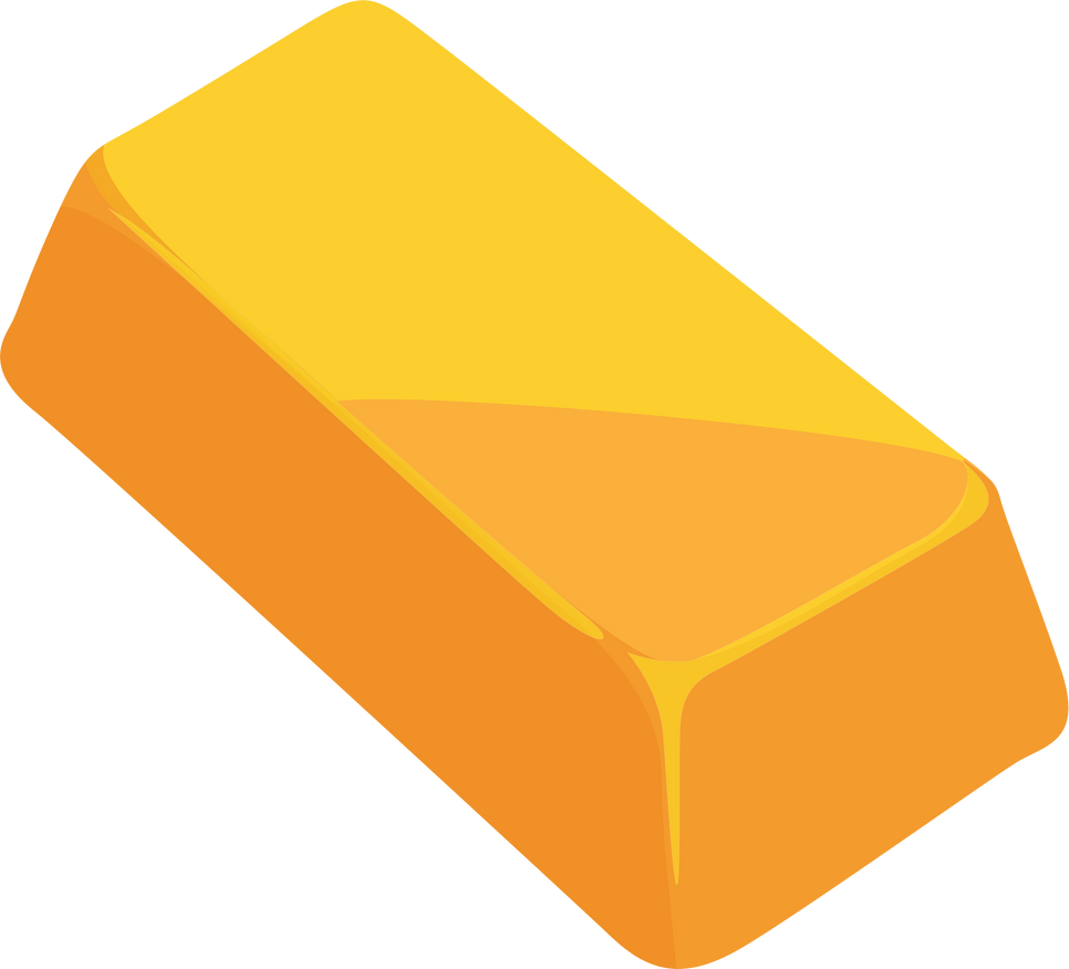 Gold Bar Illustration